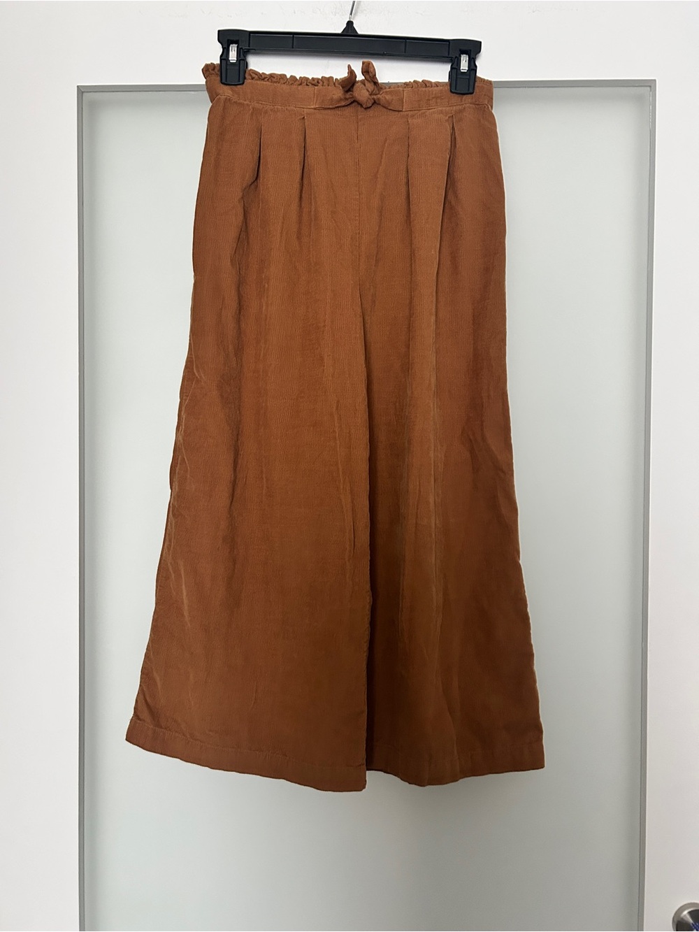 Nordstrom kids pull on wide leg corduroy fall pants L
